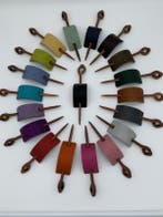 Lederen Haar pin /haar speld. 19 verschillende kleuren, Ophalen of Verzenden