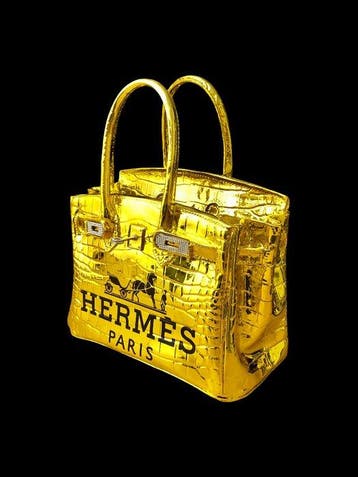 GF Exclusives - Hermès Birkin Bag Sculpture Artwork By: GF