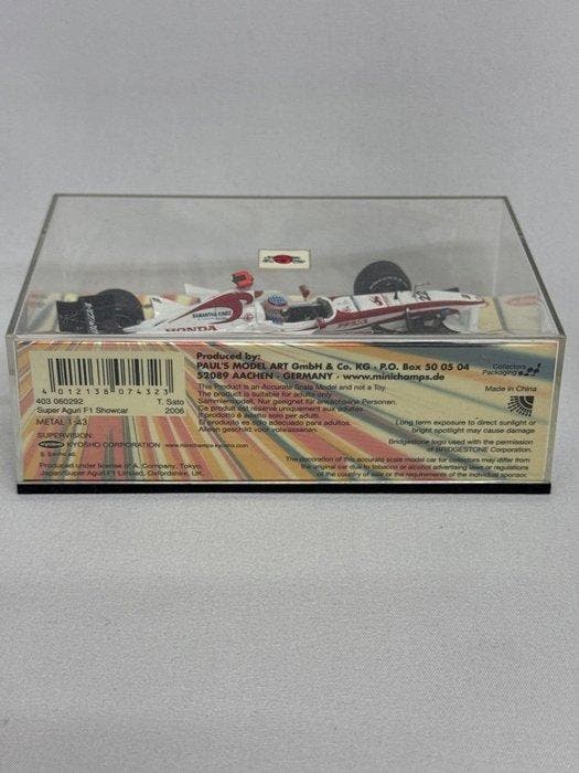 Kyosho, Minichamps 1:43 - Voiture miniature - Super Aguri F1, Hobby & Loisirs créatifs, Voitures miniatures | 1:5 à 1:12