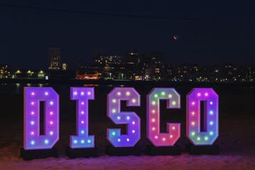 XXL grootste lichtletters in België te huur /verhuur 150cm
