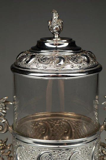 WMF / Geislingen - Conteneur - Plaqué(e) argent
