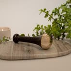 Kansa wand met koper voor het gezicht ± 13 x 4,5 cm, Ophalen of Verzenden, Nieuw
