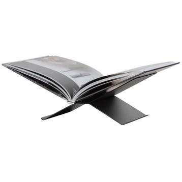 WOOOD Brook Boekenstandaard/Boekenhouder - Metaal - Zwart -, Verzenden, Nieuw