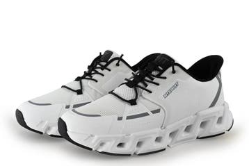 Marco Tozzi Sneakers in maat 43 Wit, Kleding | Heren, Verzenden, Zo goed als nieuw, Sneakers, Wit
