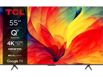 TCL 55QLED780 - Ultra HD TV - 55 LCD 4K - Zwart, Verzenden, Zo goed als nieuw