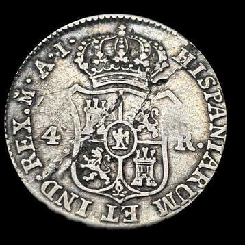 Spanje. Jose Napoleón. 4 Reales 1811 AI - Madrid (Zonder