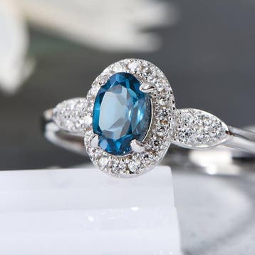 Zonder minimumprijs - Ring Zilver, Platina, Verguld -, Nieuw