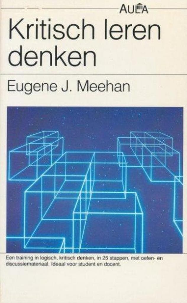 Kritisch leren denken / Aula 9789027429988 Meehan, Boeken, Studieboeken en Cursussen, Gelezen, Verzenden