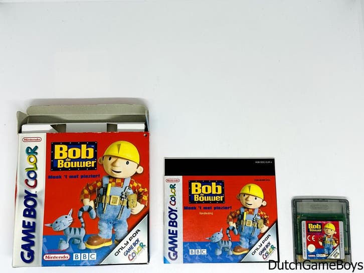 Gameboy Color - Bob De Bouwer - Maak Het Met Plezier - HOL, Games en Spelcomputers, Games | Nintendo Game Boy, Gebruikt, Verzenden