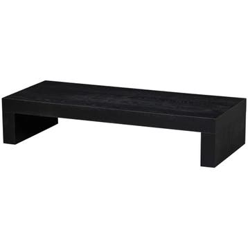 WOOOD Marte Salontafel Hout Zwart 25x120x50, Verzenden, Nieuw