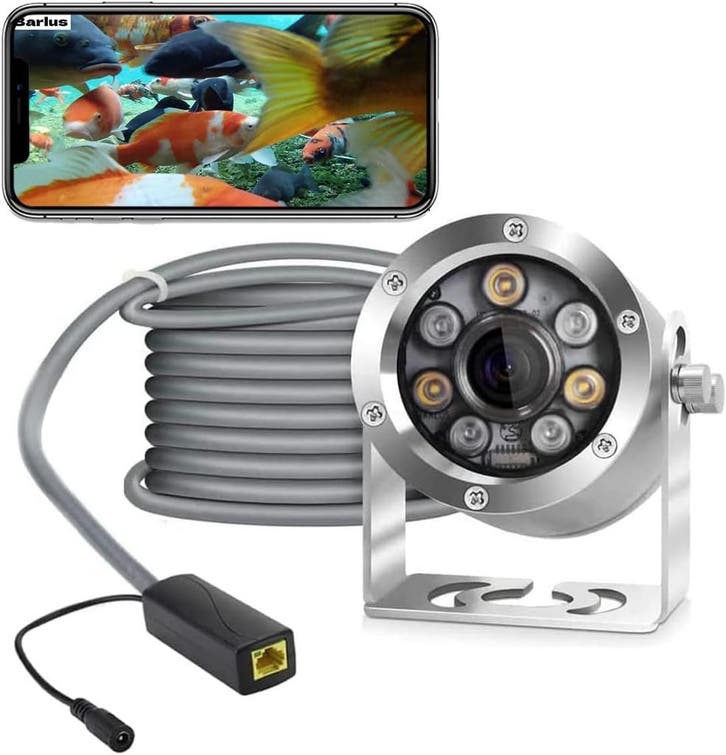 Barlus Onderwatercamera | IP68 | Tweede kansje, OP = OP, TV, Hi-fi & Vidéo, Caméras de surveillance, Envoi