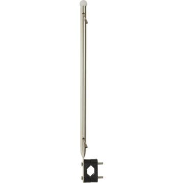 Rvs Vlaggenstok 39cm met Houder voor Railing 22-25mm, Ophalen of Verzenden, Nieuw