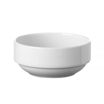 Saladeschalen | DELTA | Porselein | Wit | 38cl | 12 Stuks |, Verzenden, Nieuw in verpakking