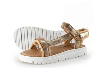 Nelson Sandalen in maat 37 Goud, Kleding | Dames, Overige kleuren, Verzenden, Sandalen of Muiltjes, Nelson