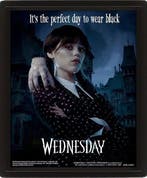 Wednesday 3D Lenticular Framed Poster Perfect Day 26 x 20 cm, Ophalen of Verzenden