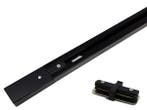 Veiling - 6x 1 meter Rail voor 1 fase 2draden railsystem +ve