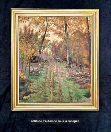 Emile-Marie Beaume (1888-1967) - Solitude dautomne