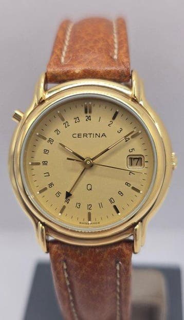 Certina - Dual-Time GMT Quartz - Zonder minimumprijs -