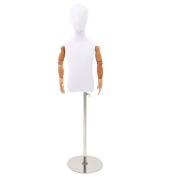 vidaXL Verstelbare 120-150 cm Mannequin met Basis Uniseks PP, Articles professionnels, Verzenden