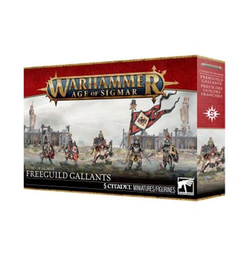 Cities of Sigmar Freeguild Gallants (Warhammer nieuw), Hobby en Vrije tijd, Ophalen of Verzenden, Nieuw