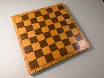 USSR Hand Crafted - Schaakspel - Hout