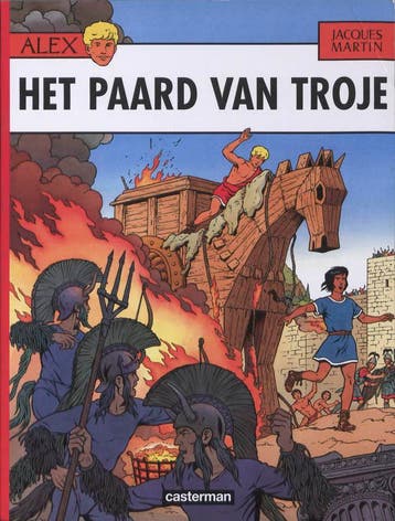 Het paard van Troje / 19 Het paard van troje / Alex / 19, Boeken, Stripverhalen, Verzenden, Gelezen, Jacques Martin