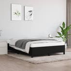 vidaXL Bedframe zonder matras stof zwart 140x190 cm, Verzenden, Nieuw