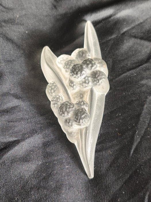 Daum - Presse-papier - Mimosa - Kristal, Antiek en Kunst, Antiek | Glaswerk en Kristal