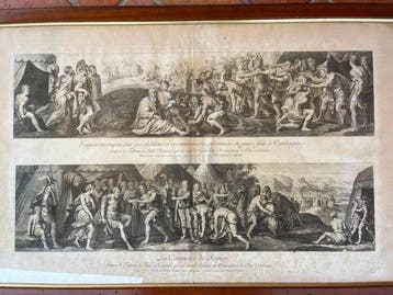 Nicolas-Henri Tardieu (1674-1749) - La Continence de Scipion
