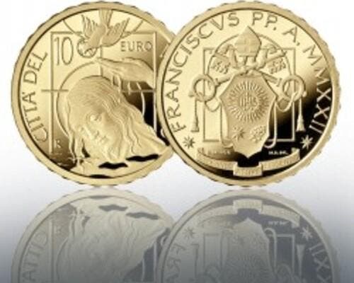 Vatikan 10 Euro 2022 goud Baptism Pp Ovp im Originaletui..., Postzegels en Munten, Munten | Europa | Euromunten, België, Verzenden