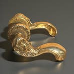 Style Rococo Poignée de porte - Antique Dutch Art Nouveau /