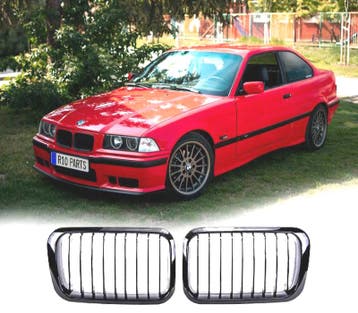 CALANDRE BMW E36 91-96 NOIR BRILLANT, Verzenden
