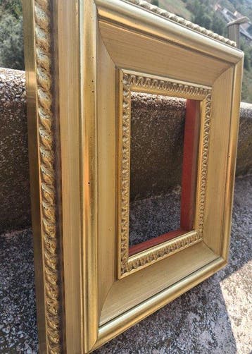 Lijst - Hout - 35 x 30 cm., Antiek en Kunst
