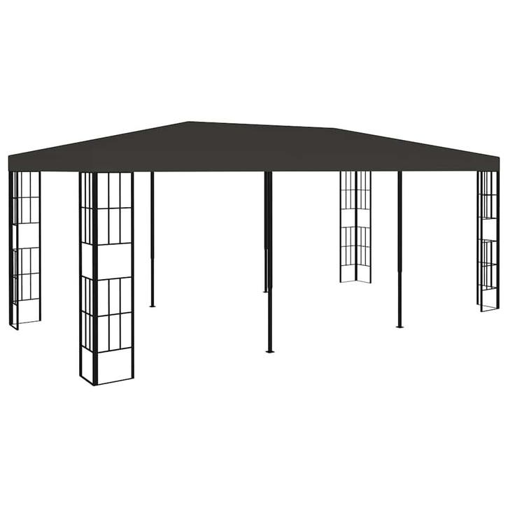 vidaXL Prieel 3x6 m antraciet, Tuin en Terras, Partytenten, Nieuw, Verzenden