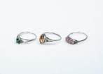 Zonder minimumprijs - 3-delige sieradenset - 925 zilver -