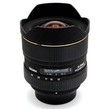 Sigma 12-24mm F/4.5-5.6 D EX DG HSM voor Nikon Groothoeklens, Audio, Tv en Foto, Nieuw