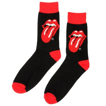The Rolling Stones Tongue and Lips Logo Sokken, Nieuw