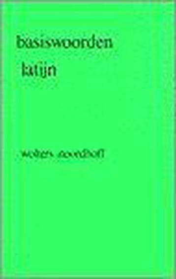 BASISWRDN-LATIJN 9789001458911 KANTERS, Boeken, Verzenden, Gelezen, KANTERS