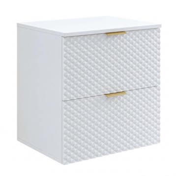 Wastafelkast Borneo 60 x 49 x 63 cm – Wit Mat, Verzenden, Nieuw