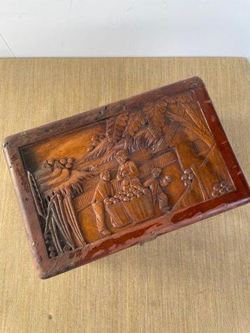Sieradendoos (2) - Vintage - Hout