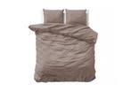 PRIMAVIERA DELUXE Uni Satijn Taupe - 240 x 200/260, Nieuw