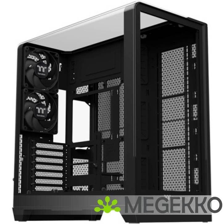Thermaltake View 390 TG Midi Tower Zwart, Computers en Software, Computerbehuizingen, Nieuw, Verzenden