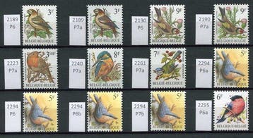 België 1985/2006 - Verzameling Buzin met preos en, Gestempeld