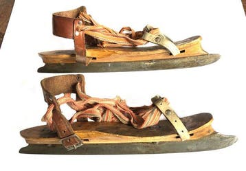 Patins à glace anciens, 3 paires, 1925–1940, Nieuw