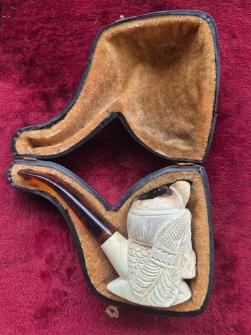 Meerschuim pijp - meerschaum, Nieuw