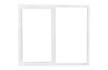 PVC raam kiep schuifpuien b250xh215 cm wit  stomp rechts, Gevelraam of Ruit, Nieuw, Dubbelglas, 160 cm of meer