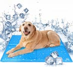 Koelmat Hond & Kat - 70x110 cm - XL - Blauw - Nobleza, Verzenden