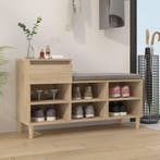 vidaXL Schoenenkast 102x36x60 cm bewerkt hout sonoma, Verzenden