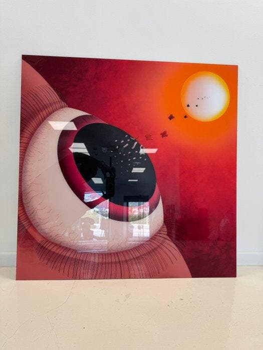 Alex Jenkins (XXI) - Flying Eye, Antiek en Kunst, Kunst | Designobjecten