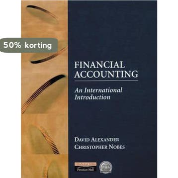 Financial Accounting 9780273646785 David Alexander, Verzenden, Zo goed als nieuw, David Alexander